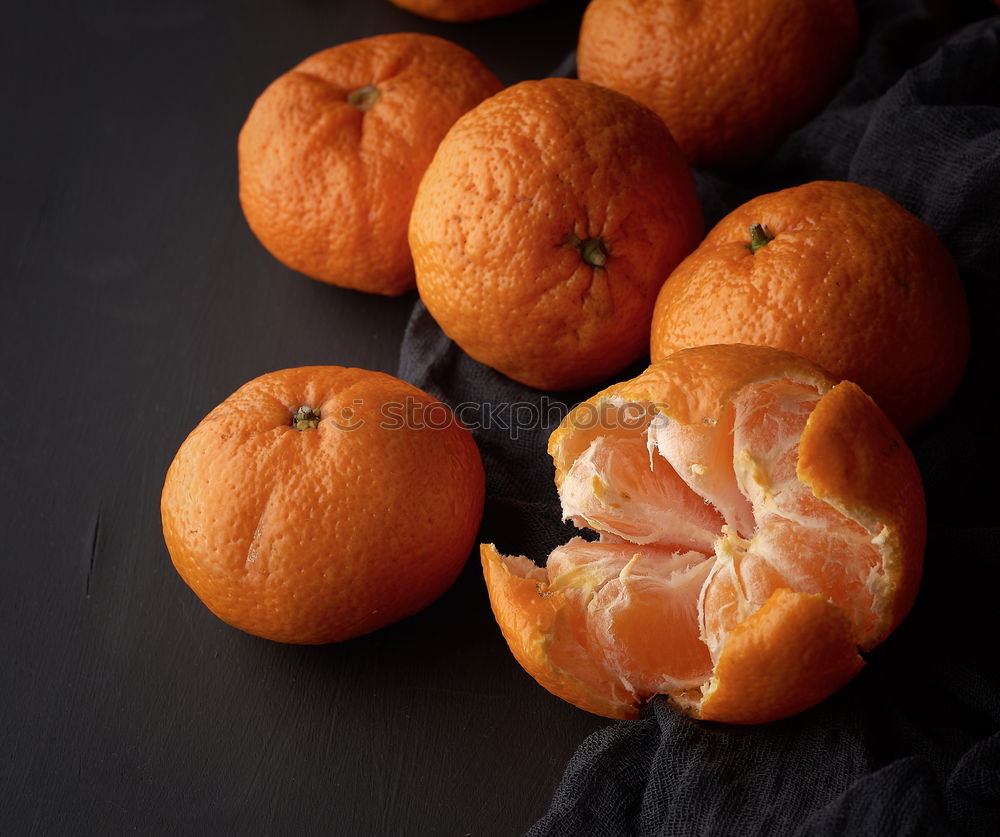 Similar – Image, Stock Photo fresh clementine Food