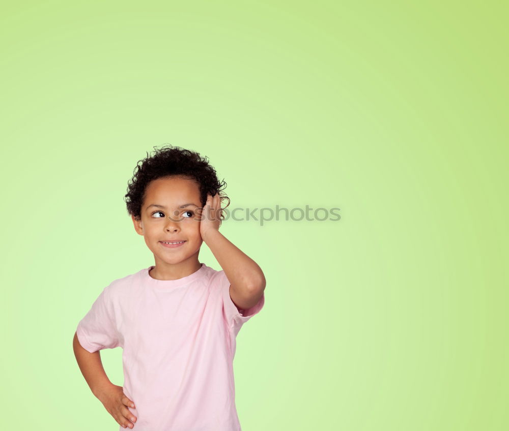 Similar – Young black woman, afro hairstyle, sitting outdoors