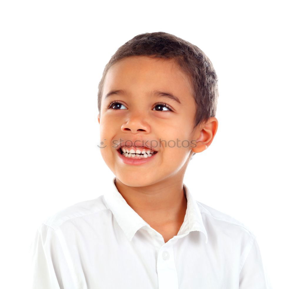 Similar – Close up face portrait little young asian boy