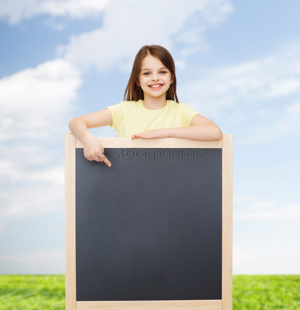 Similar – Image, Stock Photo Young teacher in an outdoor class