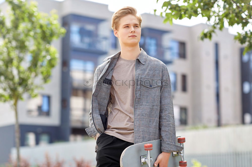 Similar – Image, Stock Photo Portrait Of A Thoughtful Sitting Teen