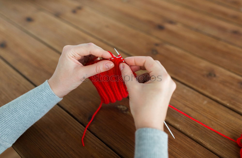 Similar – Image, Stock Photo Beads for needlework in hand