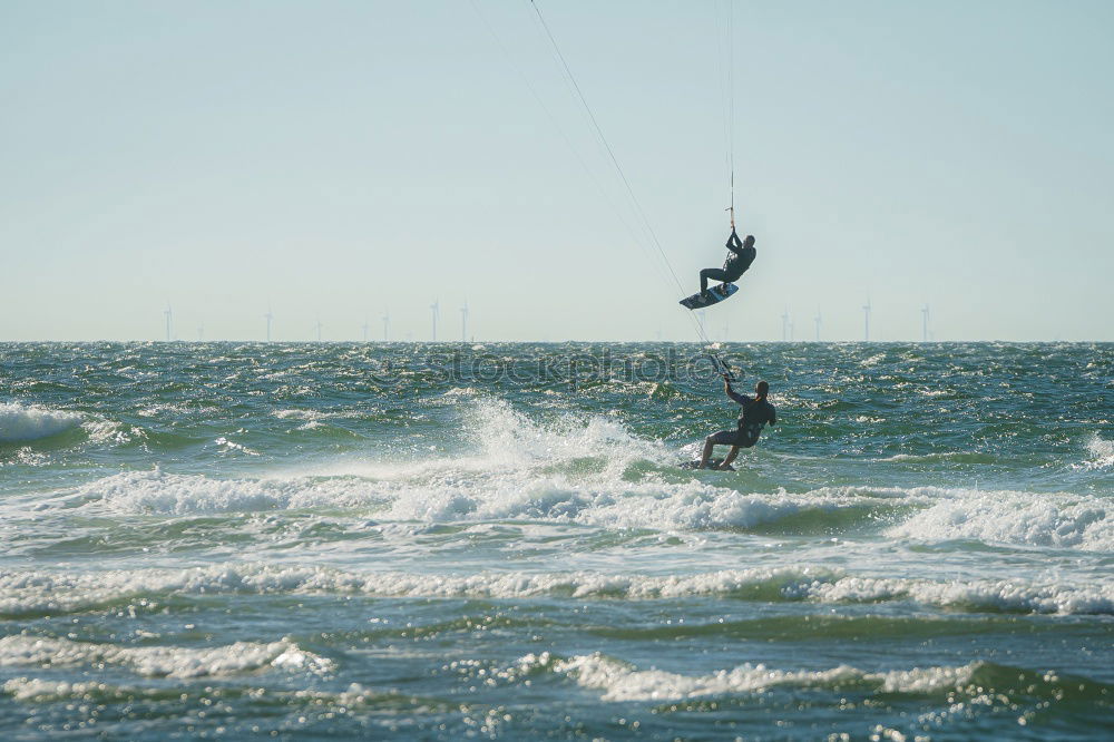 Similar – Image, Stock Photo kite land boarding Sports