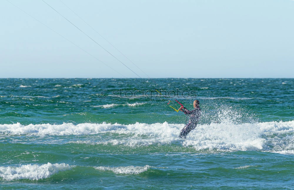 Similar – kite boarding Kiting Ocean