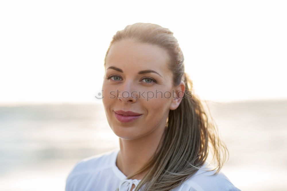 Similar – Image, Stock Photo Attractive stylish woman relaxing against a wall