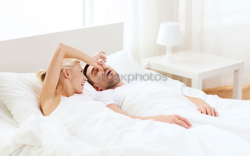 Similar – Image, Stock Photo Young beautiful latin woman lying in bed