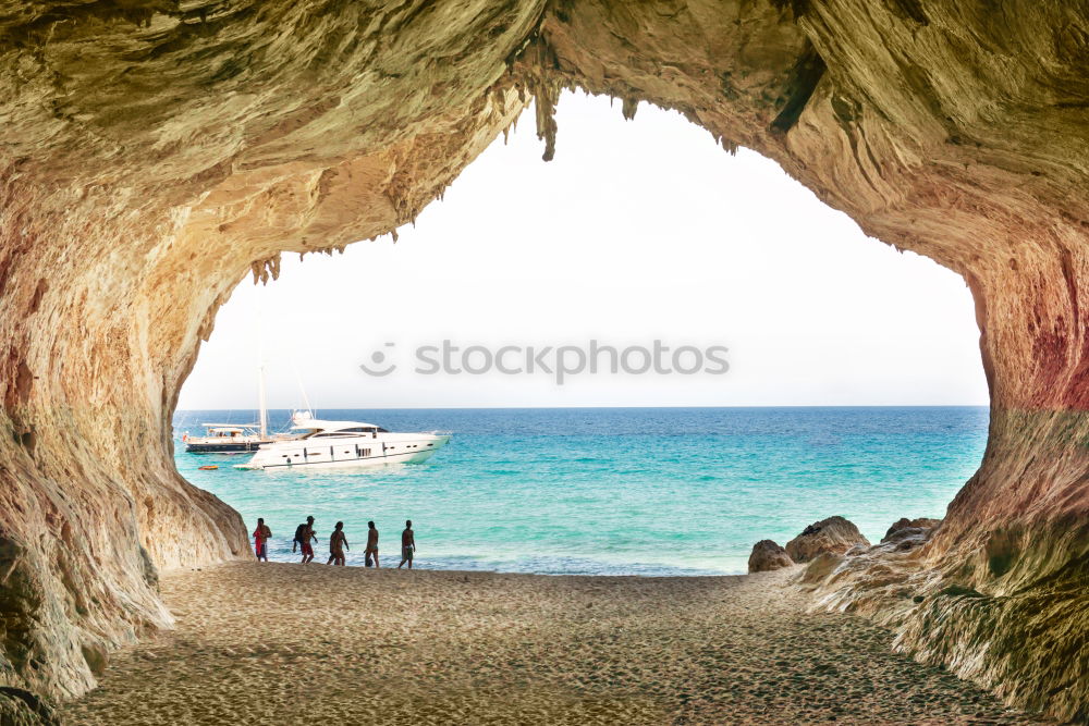 Similar – Cave at the beach Nature