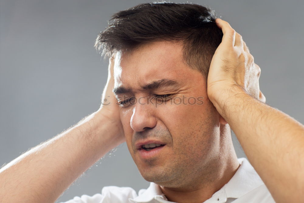 Similar – Image, Stock Photo dishevelled Masculine