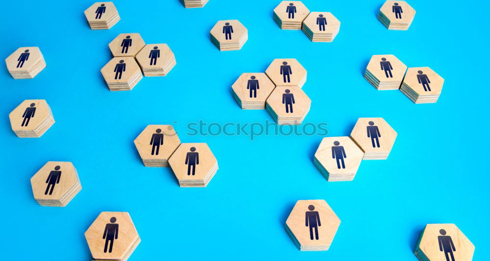 Similar – Image, Stock Photo One is the focus Playing