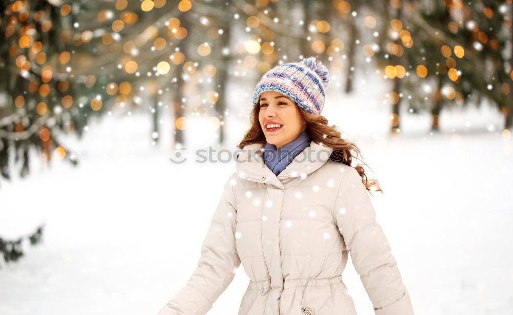 Similar – winter wonderland Girl