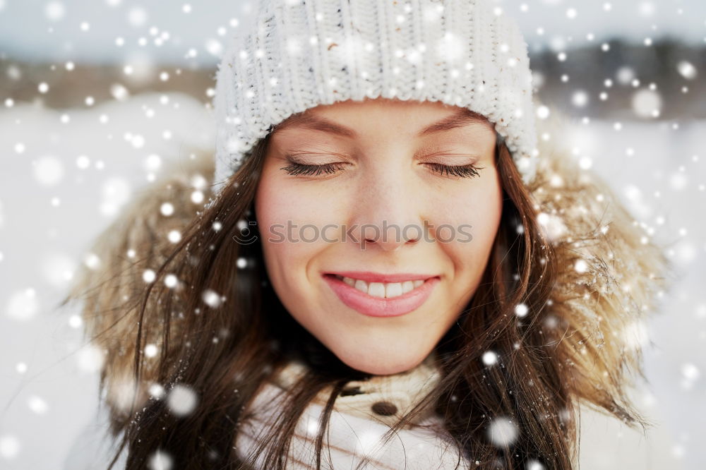 Similar – winter wonderland Girl