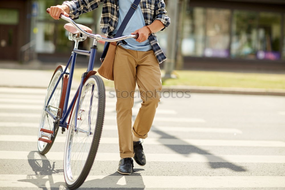 Similar – Attractive man in winter fashion checking his mobile