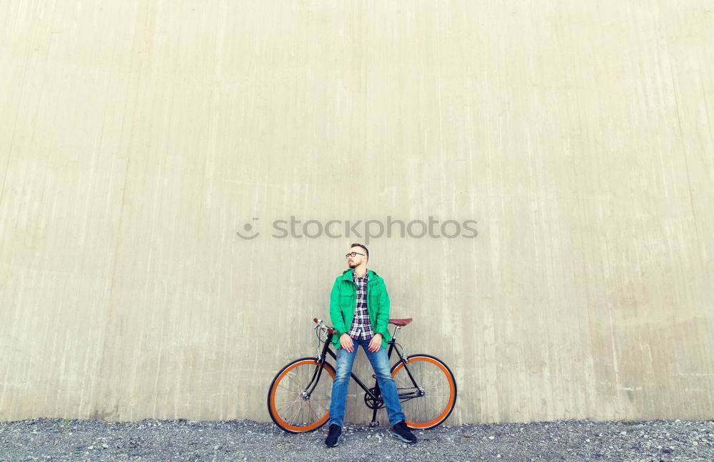 Image, Stock Photo bike for your right