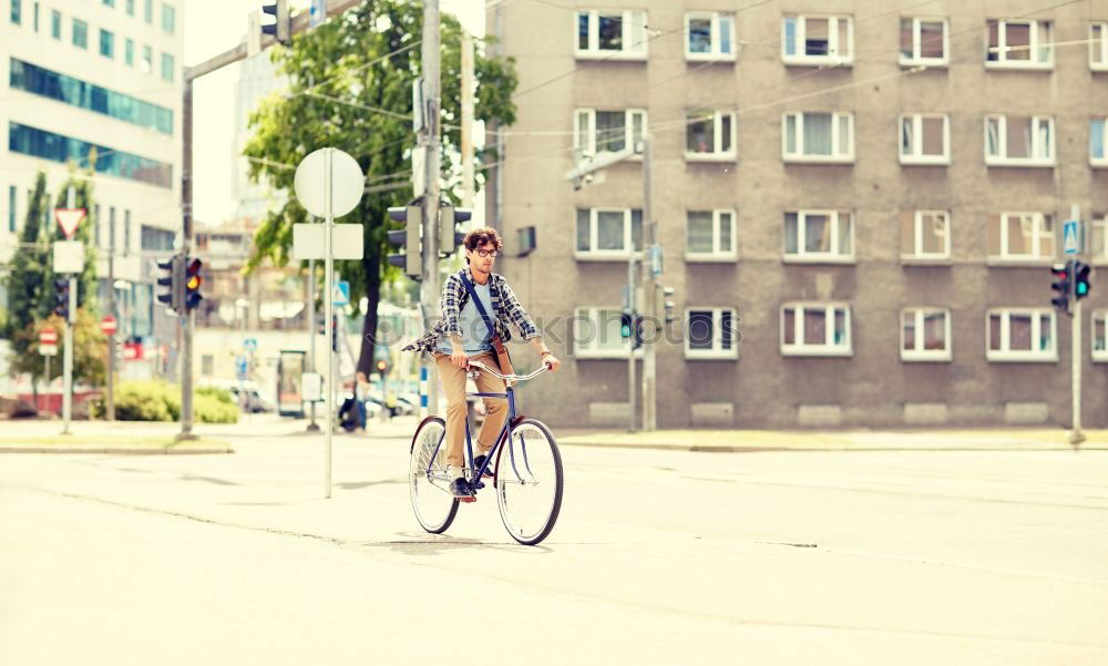 Similar – Image, Stock Photo TWO-WHEELER Human being