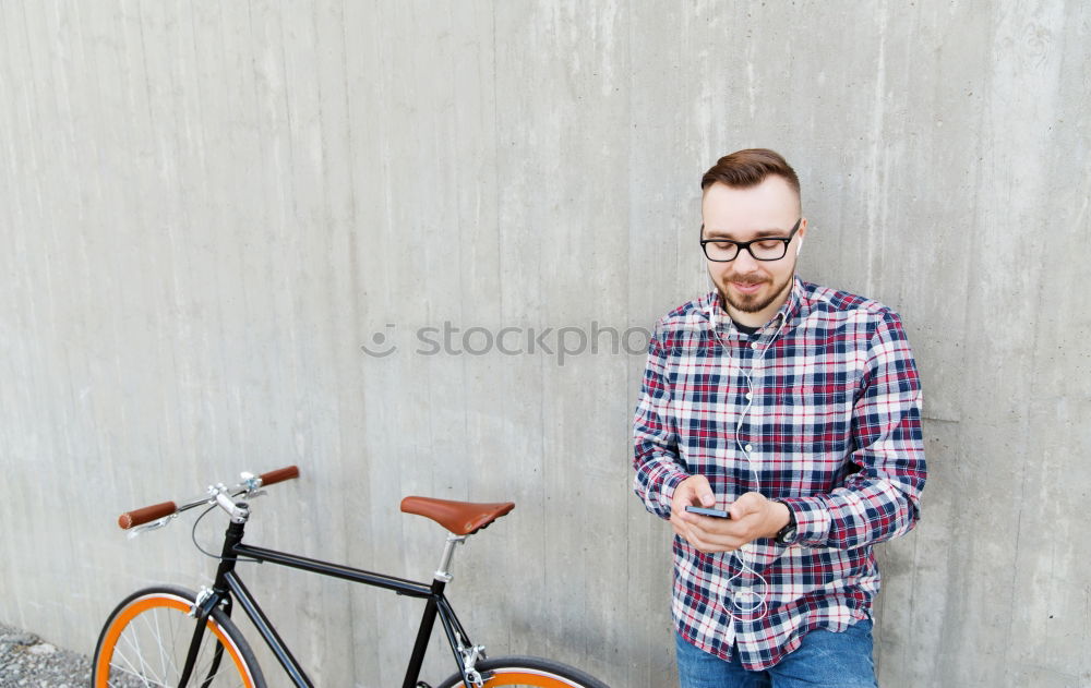 Similar – Image, Stock Photo The grey rider Human being