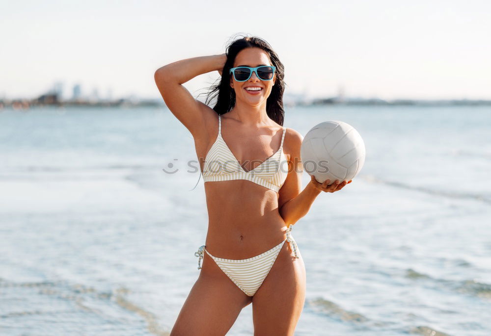 Similar – Image, Stock Photo Girl at Bavaro Beaches in Punta Cana, Dominican Republic