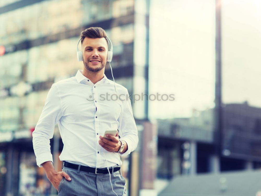 Similar – Image, Stock Photo Portrait of a man in a jumpsuit