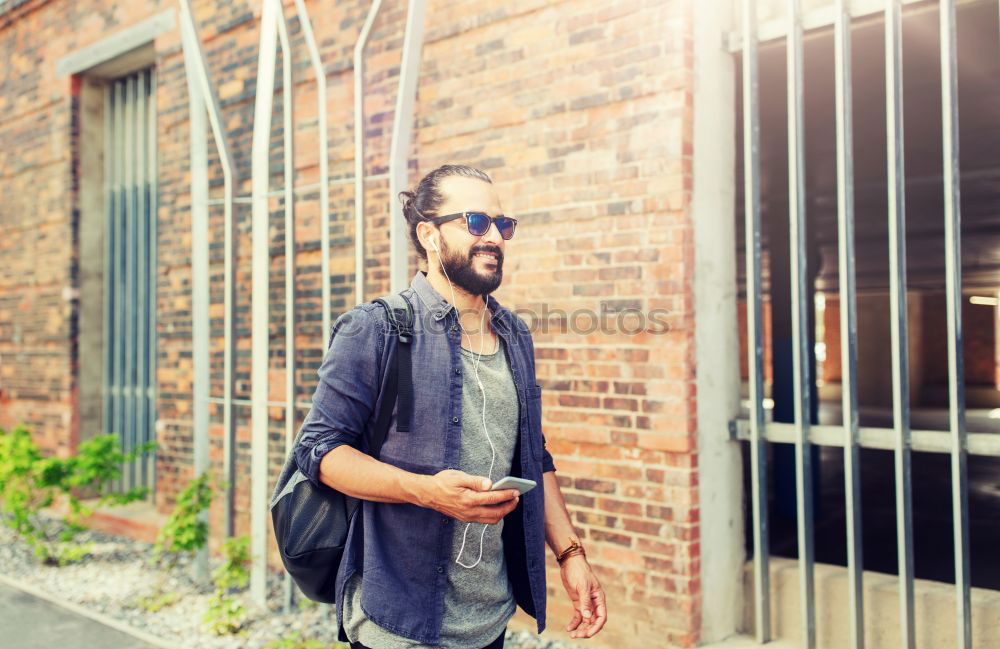 Similar – Image, Stock Photo Urban young man (20)