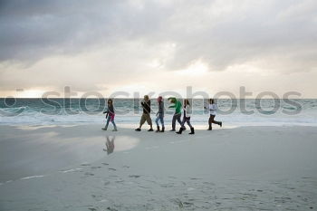 Similar – Image, Stock Photo beach corridor Costa Brava