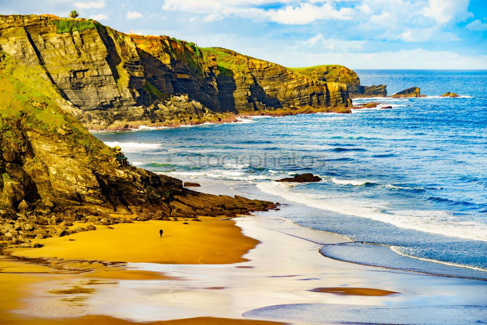 Similar – Image, Stock Photo Torimbia beach in Spain