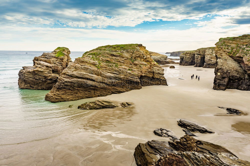 Similar – Image, Stock Photo Torimbia beach in Spain