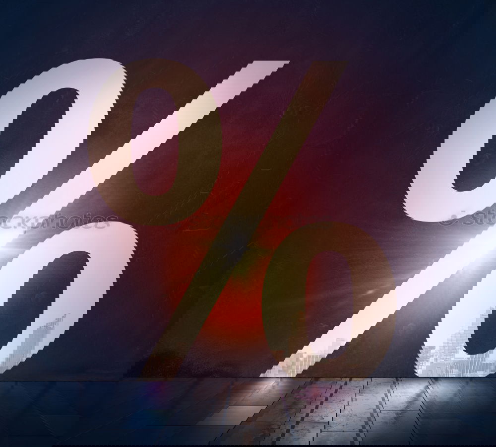 Similar – Image, Stock Photo 0% Sign Digits and numbers