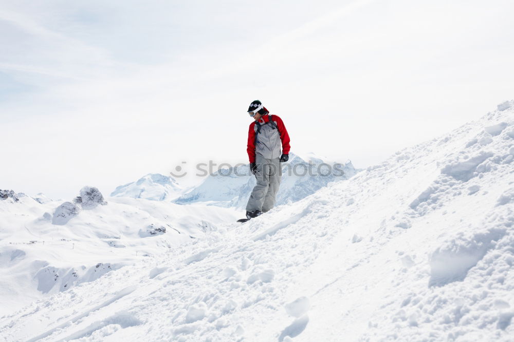 Similar – Schneeeeee… Bergsteigen