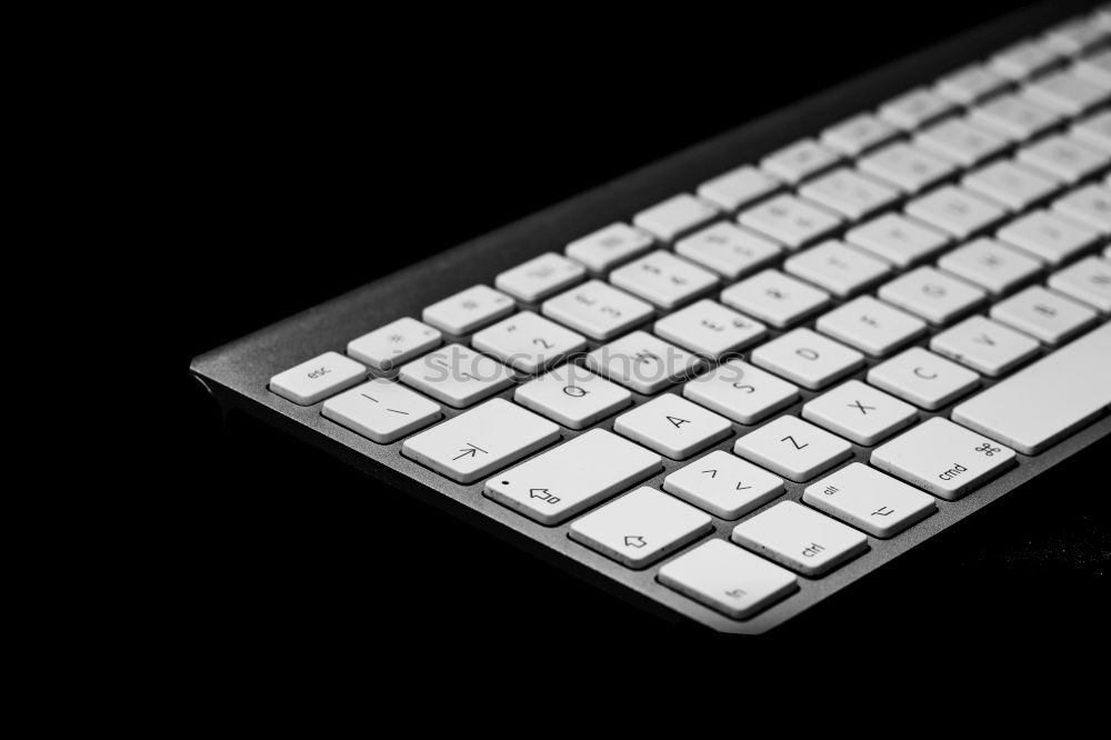 Similar – Black&White Keyboard