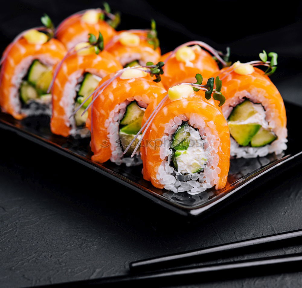 beautiful sushi Food Fish