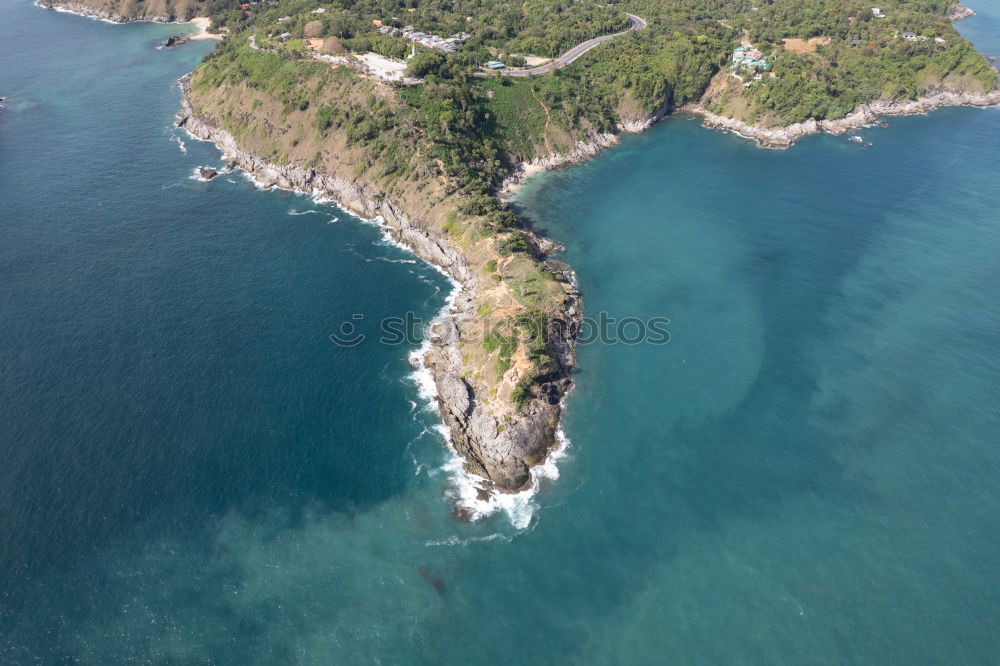 Similar – Praia da Boneca Algarve Lagos Portugal coastline from above aerial view drone shot coast Atlantic coast from above outdoor view sea cave seascape