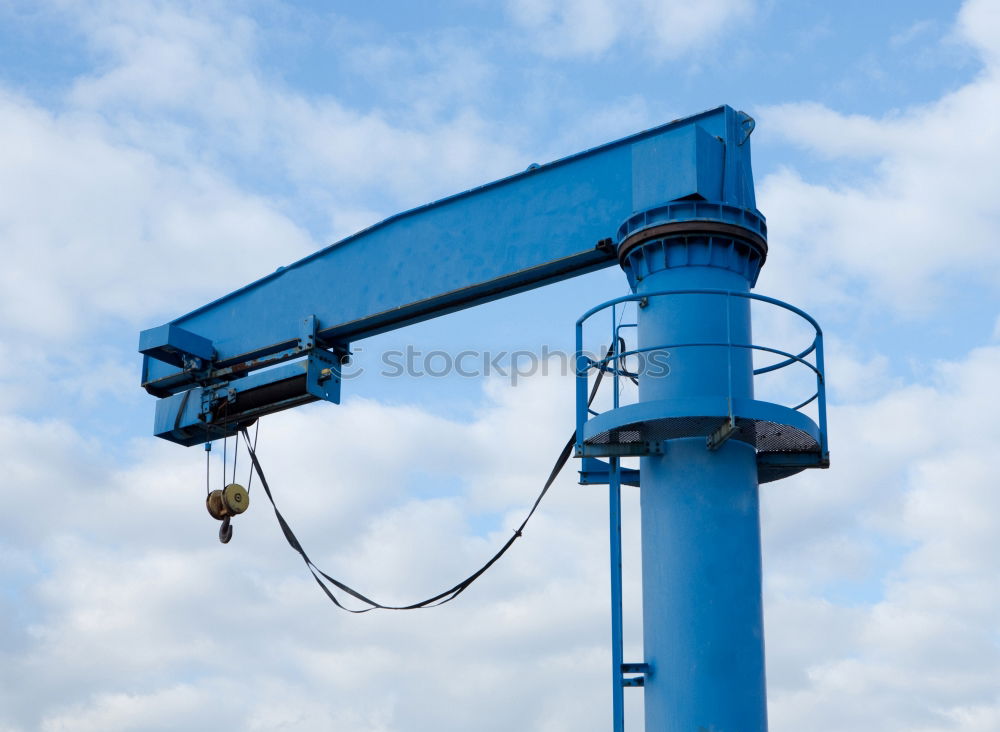 Similar – Image, Stock Photo crane Summer Crane Steel