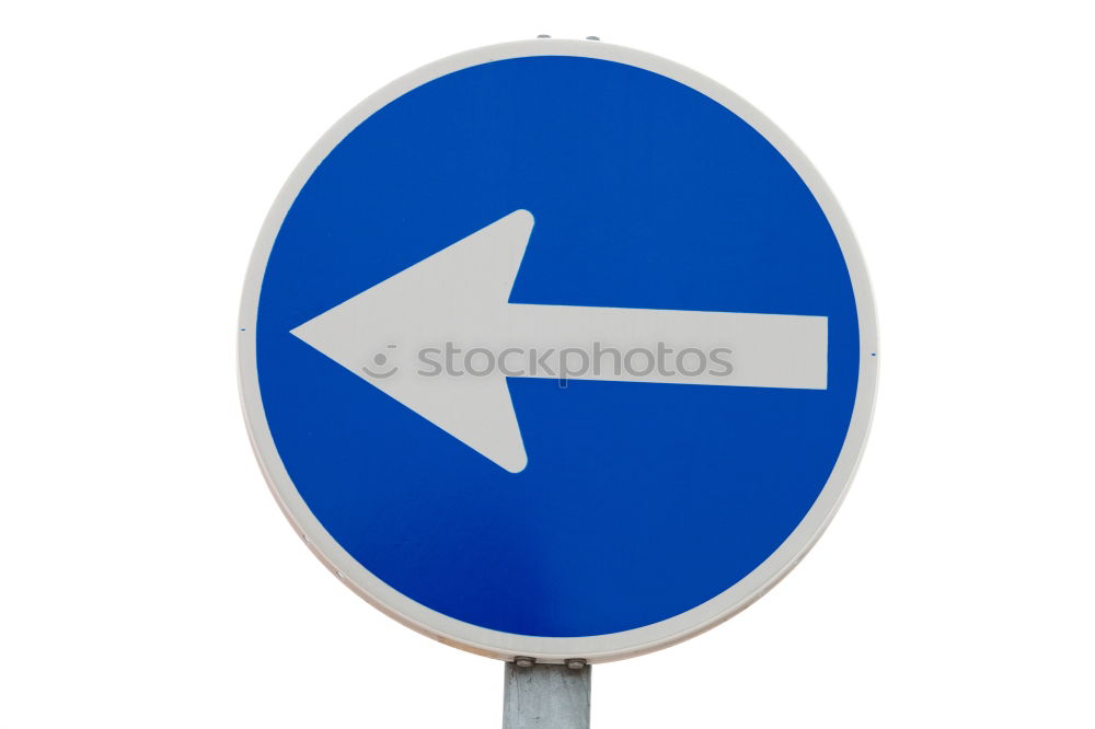 Similar – In there? Road sign White