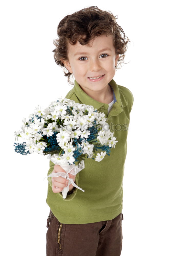 Similar – Image, Stock Photo blossoms Child Toddler