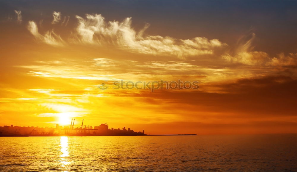 Similar – Image, Stock Photo Sun behind bridge | Lisbon