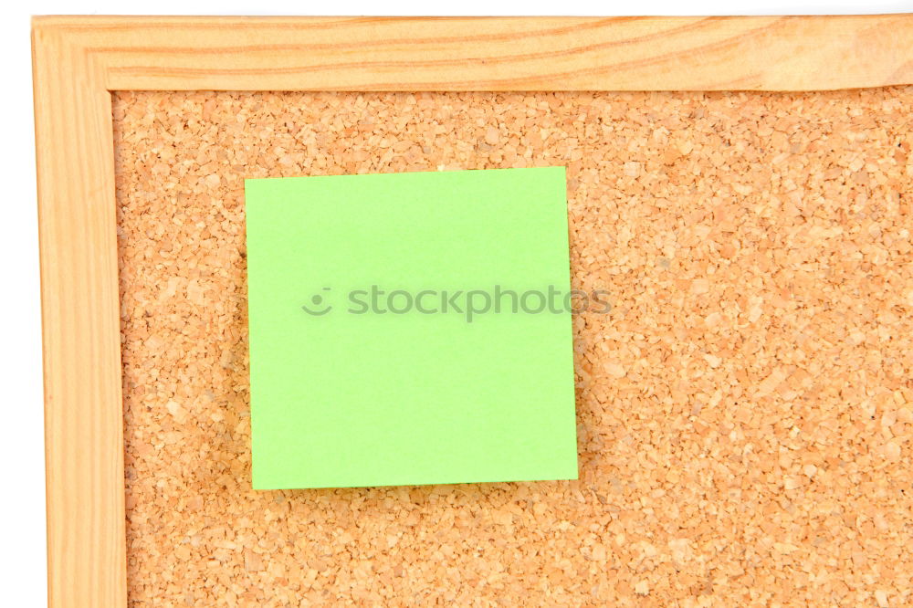 Image, Stock Photo Notes on a neutral yellow background