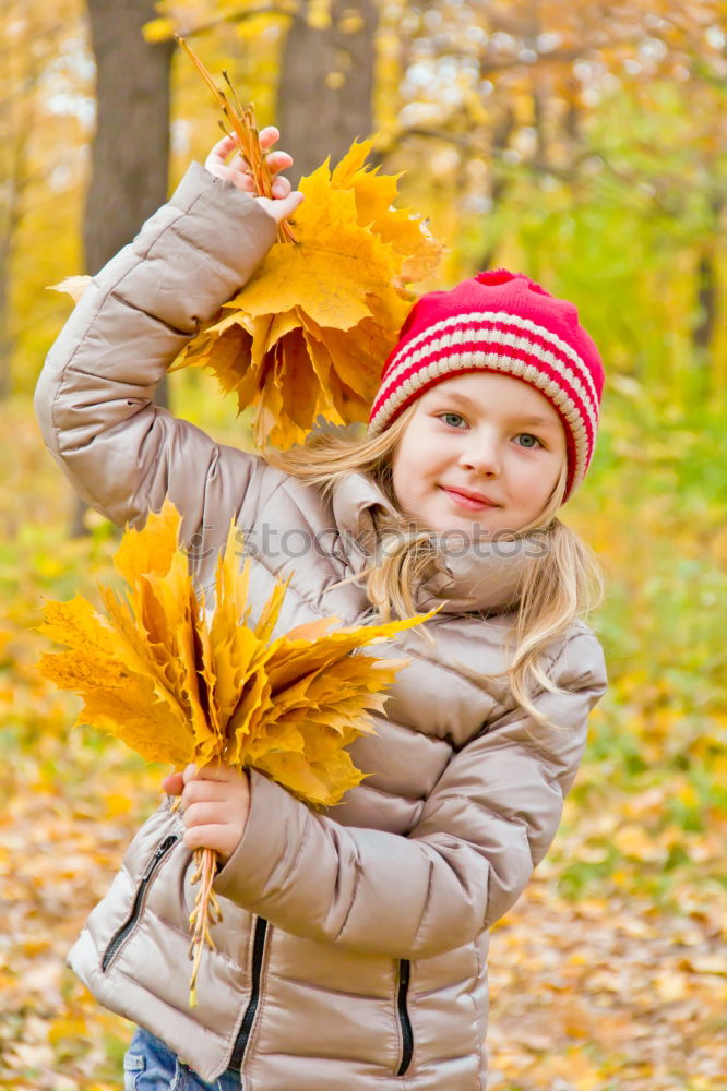 Similar – autumn child Joy Life