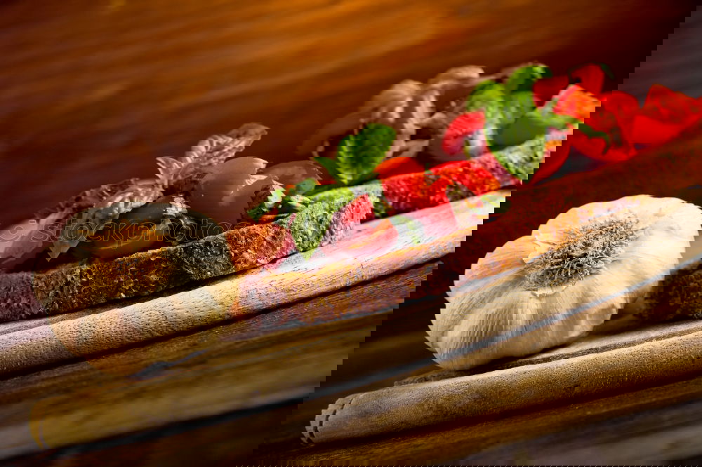 Similar – Image, Stock Photo Vegetarian sandwich