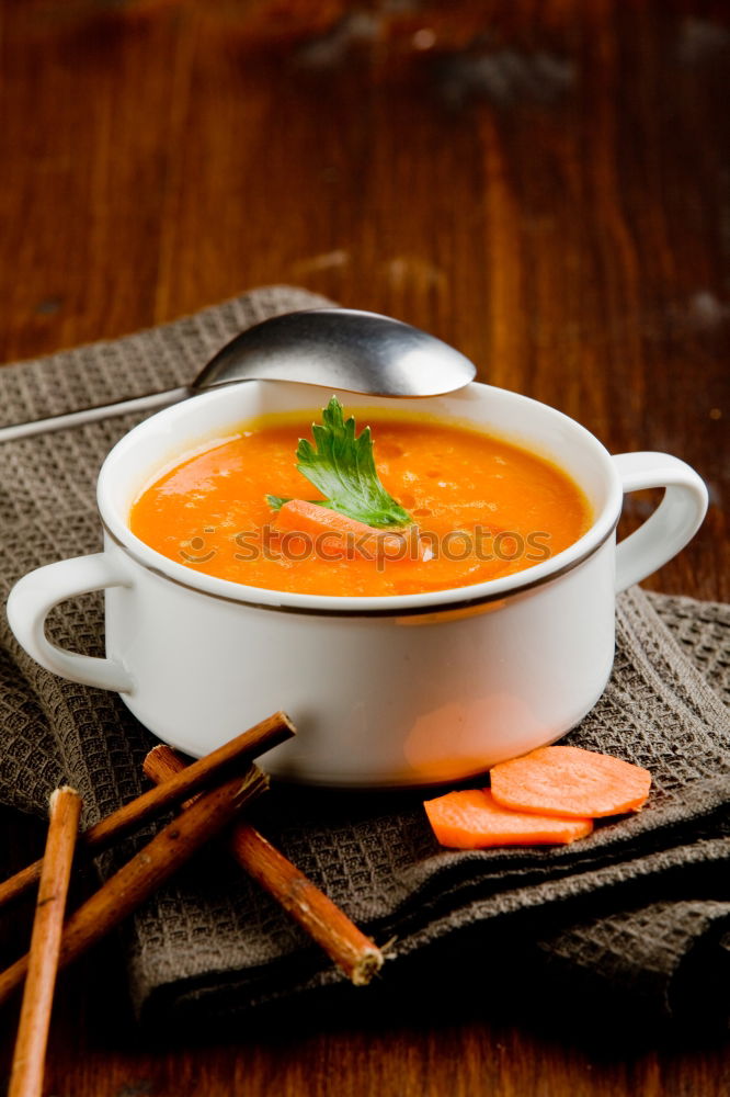 Foto Bild karottensuppe Lebensmittel