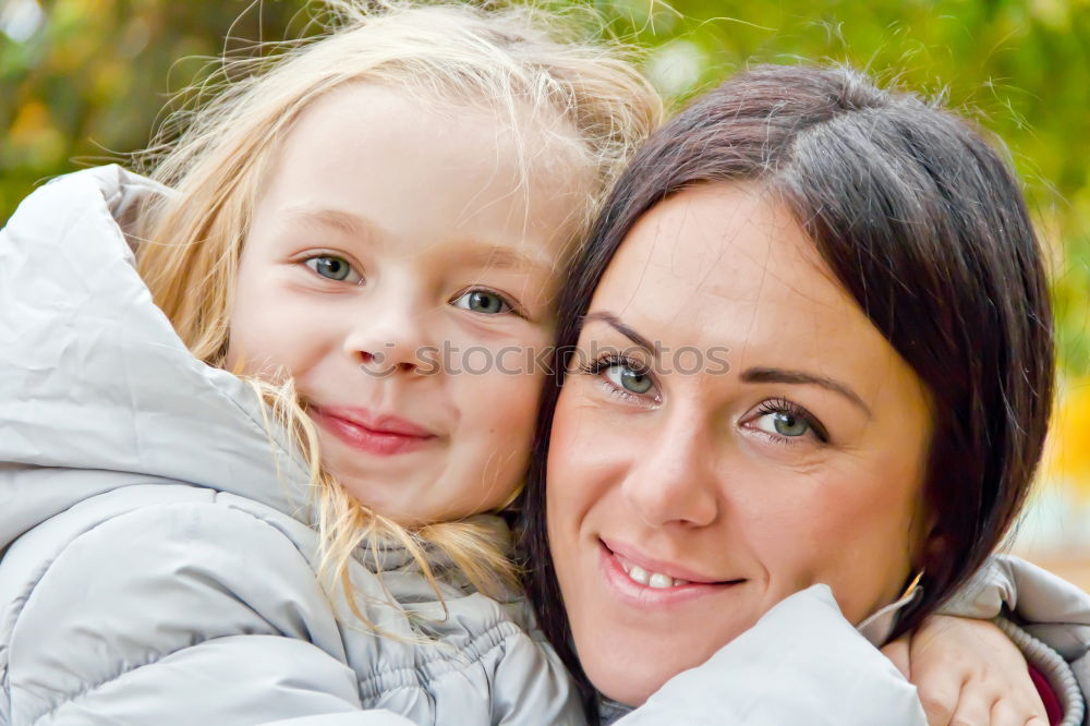 Similar – Image, Stock Photo Photo of mother and daughter