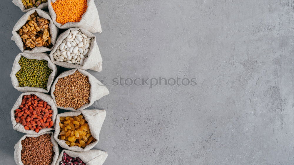 Similar – Image, Stock Photo Salads in glasses and vegetables Ingredients