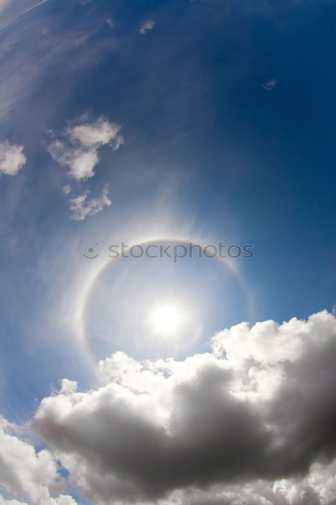 Similar – Image, Stock Photo Journey of a cloud Clouds