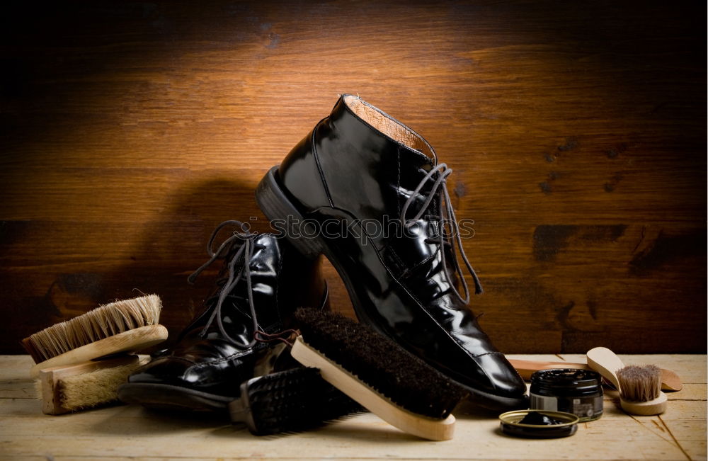 Similar – Image, Stock Photo Shoes again Old Dark