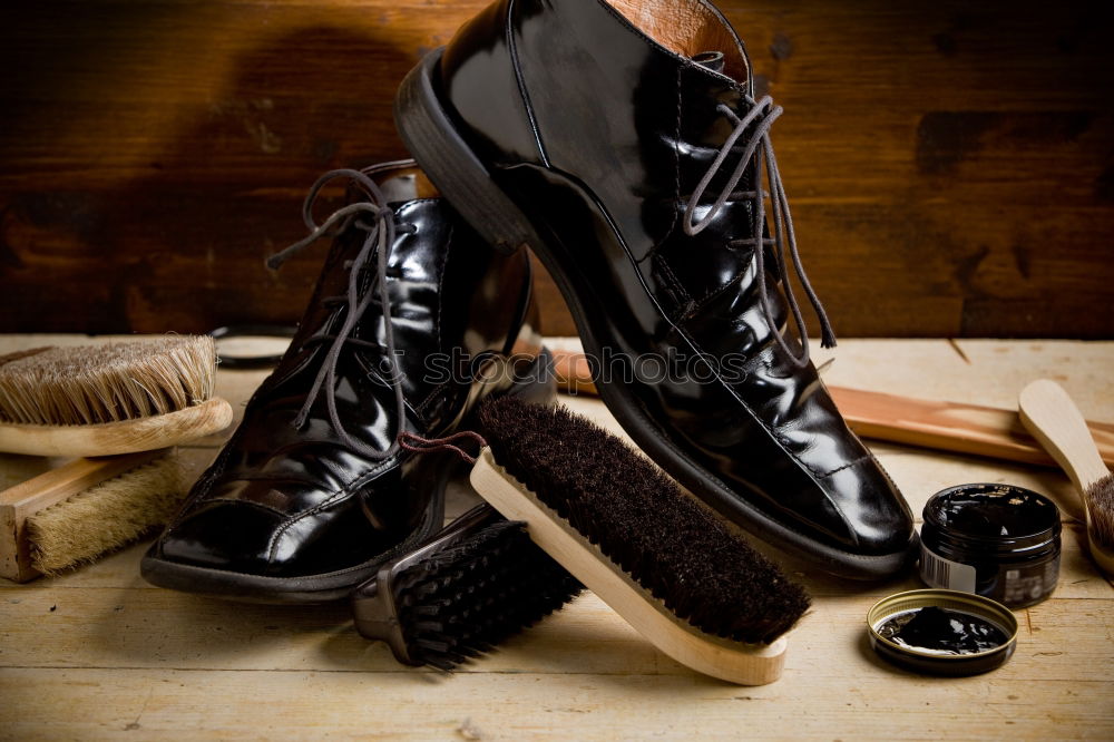 Similar – Image, Stock Photo Shoes again Old Dark