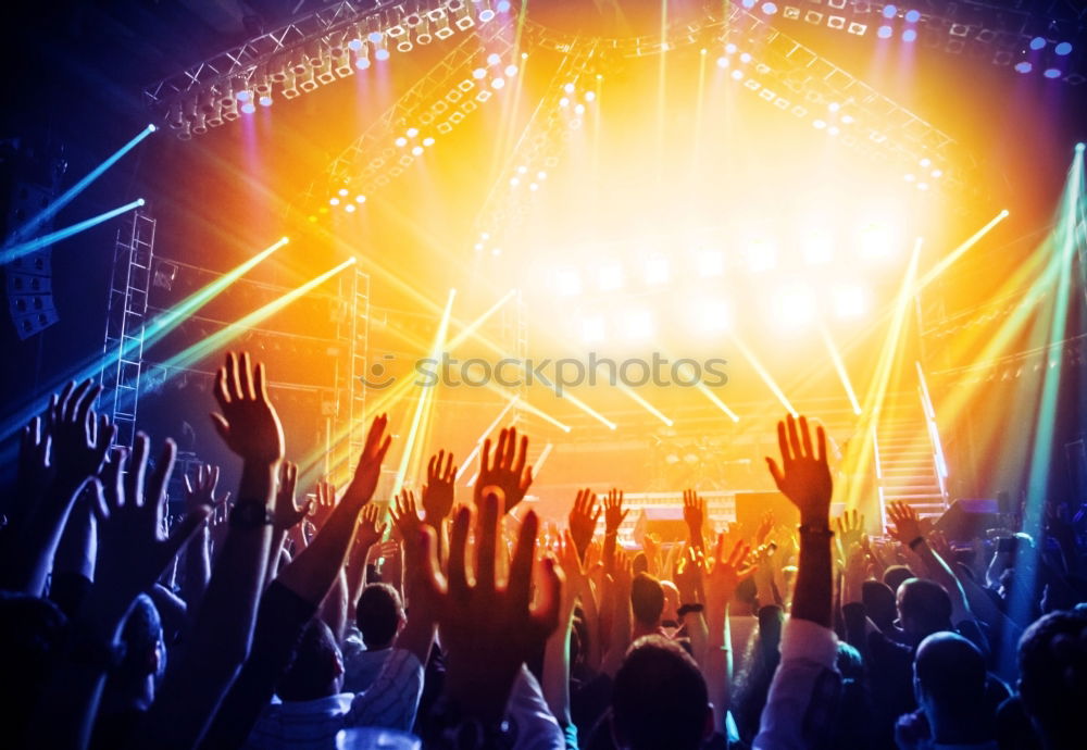 Similar – Picture of a lot of people enjoying night concert