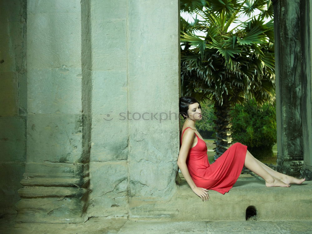 Similar – Image, Stock Photo Happiness concept, Close up shot of young woman