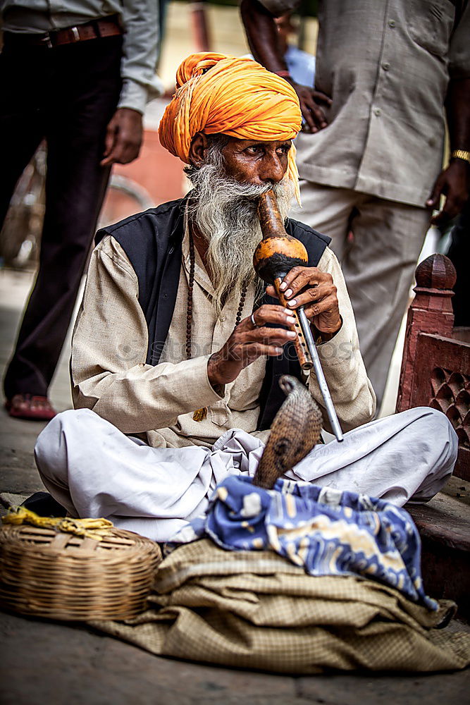 Similar – A Portrait In Rishikesh