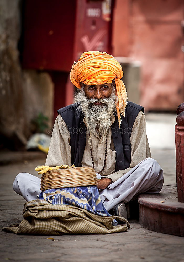 Similar – A Portrait In Rishikesh