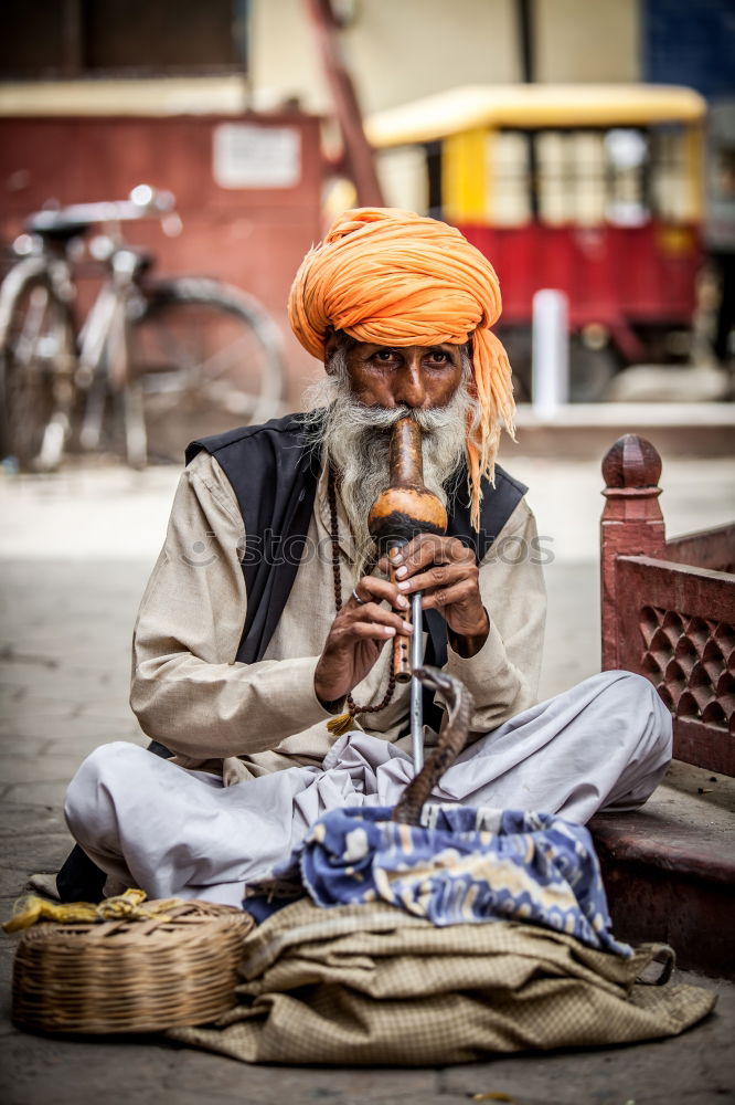 Similar – A Portrait In Rishikesh