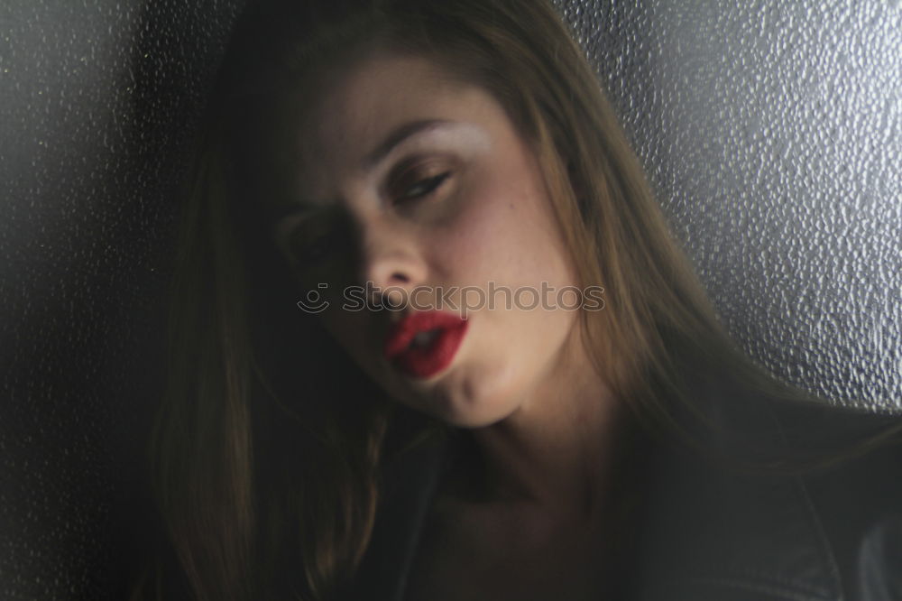 Similar – redportrait Feminine