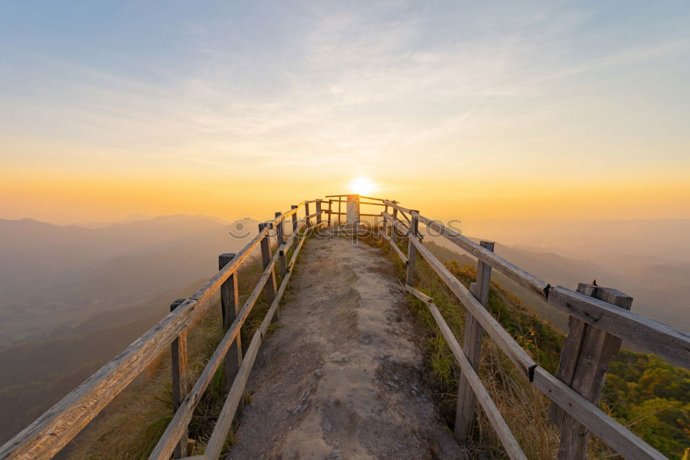 Similar – Image, Stock Photo Terrain with railing